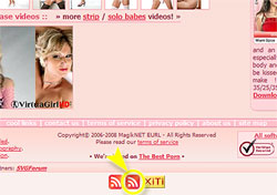 Notre flux de Mise à Jour de Shows VirtuaGirlHD est localisé en bas de toutes les pages de SexyGirlStrip.com.