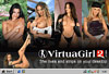 Carte de voeux VirtuaGirl #8
